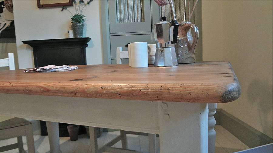 painted farmhouse kitchen table