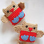 Jingly Robins Learn To Knit Kit, thumbnail 2 of 2