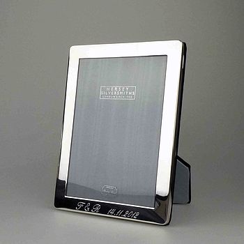 Personalised Solid Silver Photograph Frames, 3 of 5