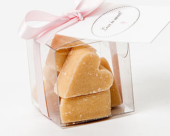 Scottish Tablet Heart Wedding Favour X 10, 4 of 7