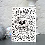 Personalised Skull Christmas Card, thumbnail 1 of 2
