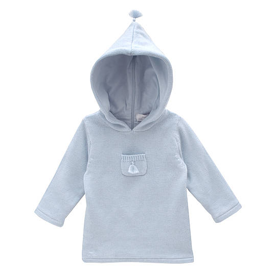 French Design Boys Baby Hoodie By Chateau de Sable | notonthehighstreet.com