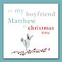 Personalised Husband / Boyfriend Christmas Card, thumbnail 3 of 4