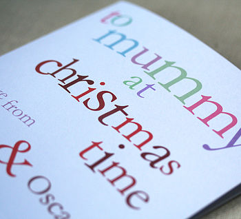 Personalised Mummy Christmas Card, 2 of 2