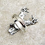 Wild Stag Ring Antiqued Pewter, thumbnail 2 of 2