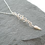 Canty Spiral And Pearl Pendant, thumbnail 1 of 3