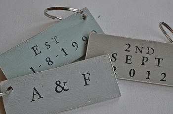 Personalised Double Sided Keyring, 2 of 5