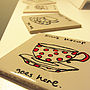 Personalised Set Of Four Ceramic Coaster, thumbnail 4 of 6