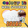 Colour In Wall Stickers, thumbnail 3 of 12