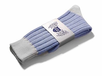 Cashmere Socks In Football Team Colours, 12 of 12