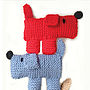 Double Scruff The Dog Learn To Knit Kit, thumbnail 2 of 3