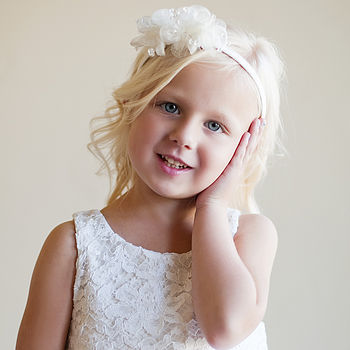 Lace Flower Girl Dress, 2 of 4