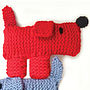 Double Scruff The Dog Learn To Knit Kit, thumbnail 1 of 3