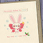 Personalised Christmas Card For Girls, thumbnail 3 of 6