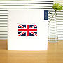 Personalised Great Britain Union Jack Card, thumbnail 1 of 2