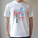 elvis t shirt mens