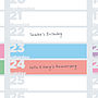 Personalised Family Wall Planner, thumbnail 2 of 3