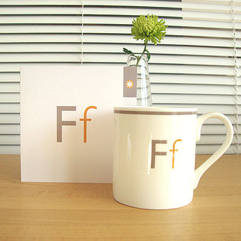 Personalised Letter Cards And Letter Mugs, 8 of 9