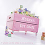 Personalised Wooden Storage Toy Box, thumbnail 4 of 8