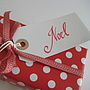 Set Of Five Noel Christmas Gift Tags, thumbnail 1 of 2