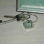 Personalised Silver Heart Key Ring, thumbnail 3 of 4