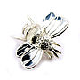 Sterling Silver Or Gold Bumble Bee Charm, thumbnail 2 of 5