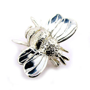 Sterling Silver Or Gold Bumble Bee Charm, 2 of 5