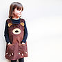 Teddy Bear Girls Dress, thumbnail 1 of 4