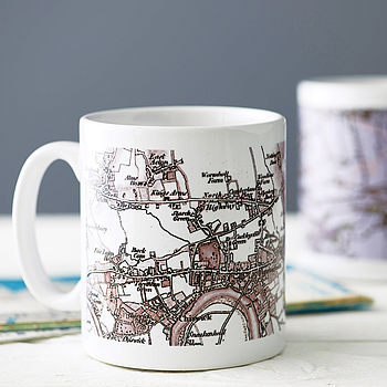 Personalised Map Mug With Choice Of Styles, 3 of 12