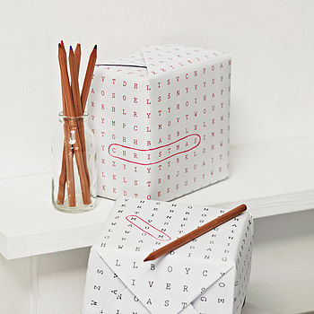 Word Search Wrapping Paper, 5 of 7