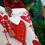 Personalised Love Christmas Santa Stocking, thumbnail 2 of 4