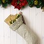 Personalised Cable Knit Santa Stocking, thumbnail 1 of 4