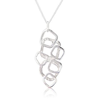 Silver Links Pendant And Chain, 3 of 7