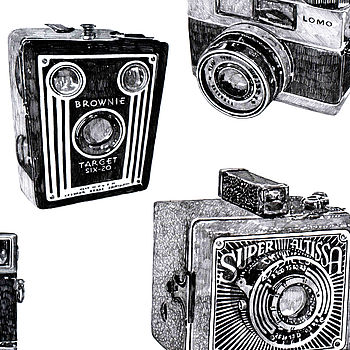 Vintage Camera Print, 4 of 4