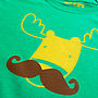 Moosetache Adult T Shirt, thumbnail 2 of 2