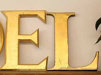 Vintage Noel Christmas Sign By Bonnie and Bell | notonthehighstreet.com