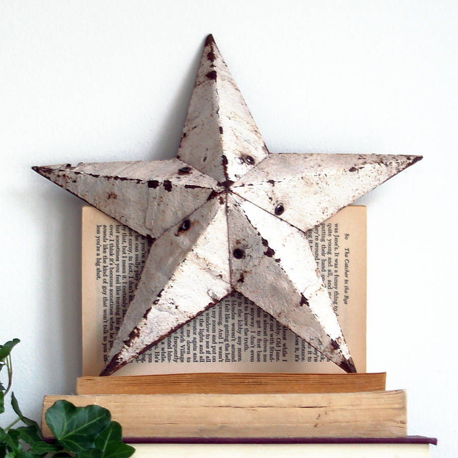 Rustic Amish Barn Star Decoration By Lou & Co. | notonthehighstreet.com