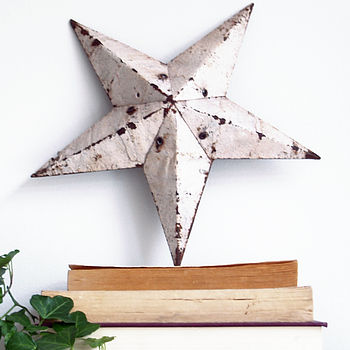Rustic Amish Barn Star Decoration By Lou & Co. | notonthehighstreet.com
