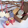 Porcelain Snowflake Bauble In Gift Box, thumbnail 6 of 7