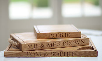 Personalised Oak Chopping Board, 9 of 12