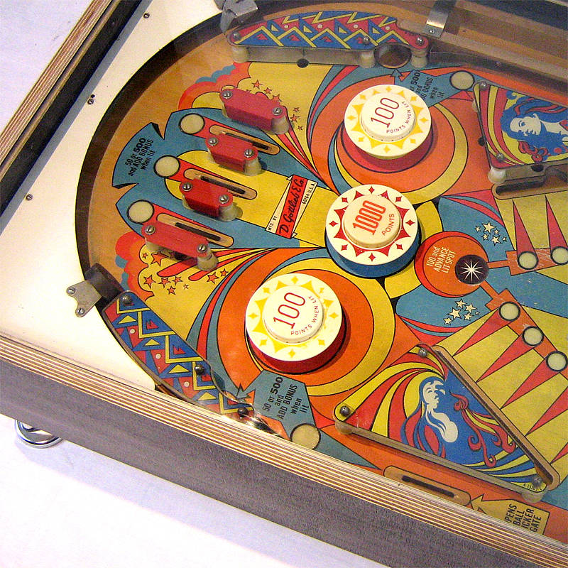 Illuminated 1970s Pinball Coffee Table Sold By Tilt ...