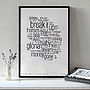 The Poets Collection Of Letterpress Prints, thumbnail 2 of 6