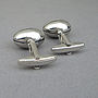 Rugby Ball Cufflinks, thumbnail 2 of 2