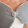 Vintage Inspired Crystal Brooch, thumbnail 1 of 1