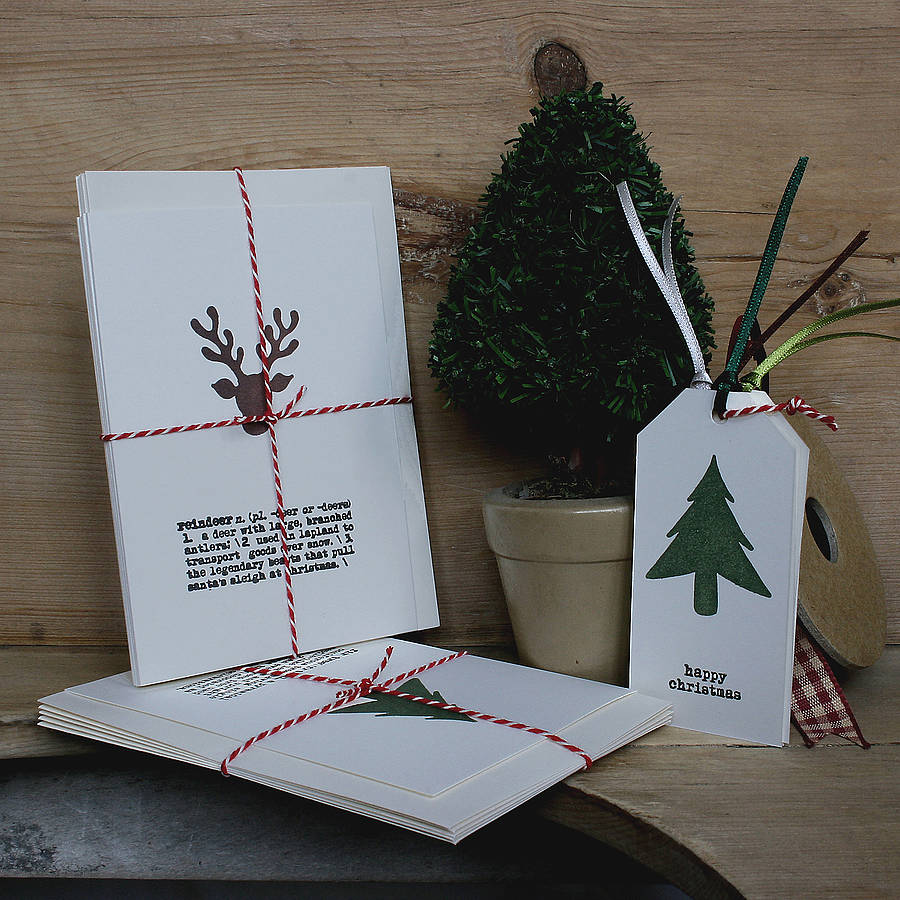 Pack Of Six Assorted Christmas Cards, 1 of 10
