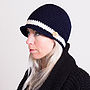 Woolly Knitted Gatsby Hat, thumbnail 5 of 10