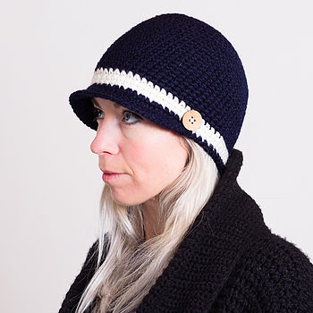 Woolly Knitted Gatsby Hat, 5 of 10