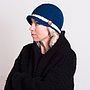 Woolly Knitted Gatsby Hat, thumbnail 2 of 10
