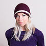 Woolly Knitted Gatsby Hat, thumbnail 3 of 10
