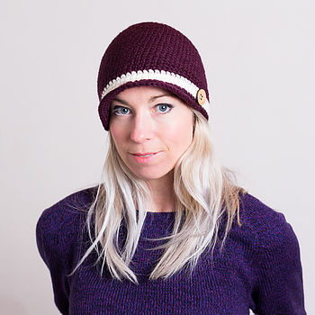 Woolly Knitted Gatsby Hat, 3 of 10